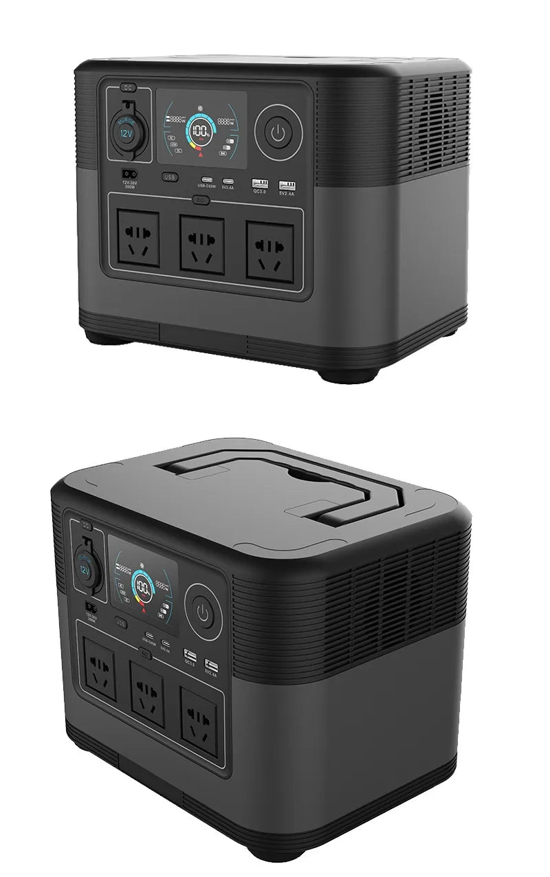 1200W High-capacity LiFePO4 Outdoor Portable Power